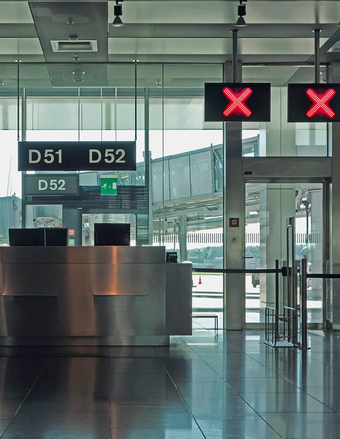 Refurbishment of Tripoli airport departure area